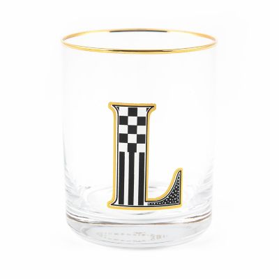 Monogram Tumbler - L mackenzie-childs Panama 0