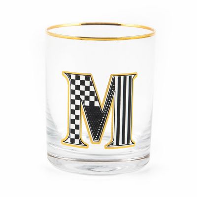 Monogram Double Old-Fashioned Glass