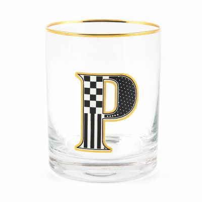 Monogram Tumbler - P mackenzie-childs Panama 0