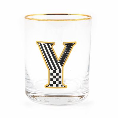 Monogram Tumbler - Y mackenzie-childs Panama 0