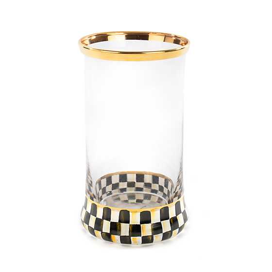 Courtly Check Highball Glass image one