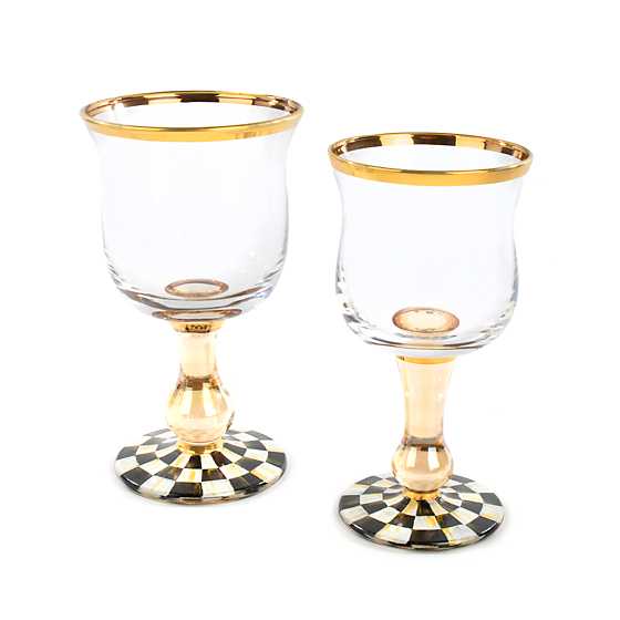 Courtly Check Wine Glass image five