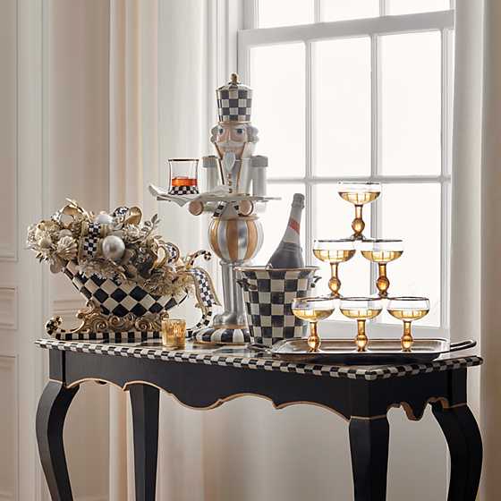 Courtly Check Coupe Glass image five