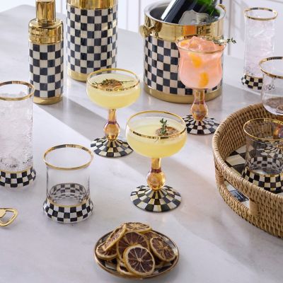 Courtly Check Coupe Glass Image 8