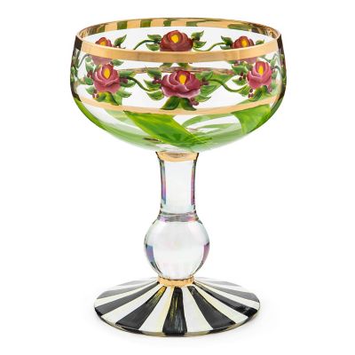 Maypole Leaf Coupe Glass