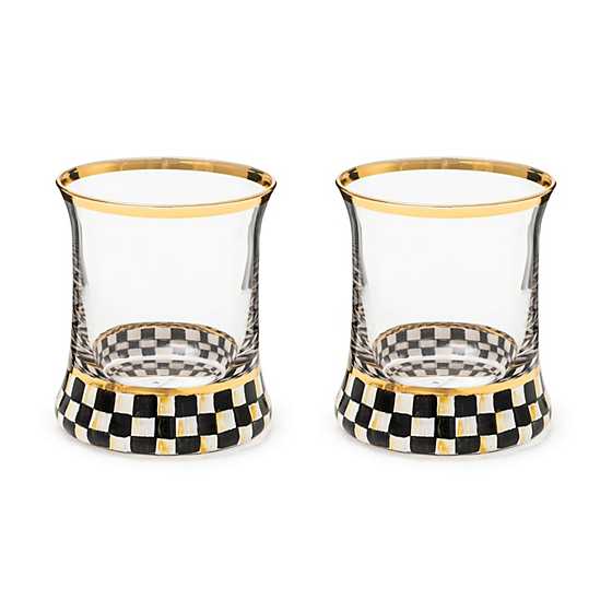 Courtly Check Tumbler Glass - Set of 2 image two