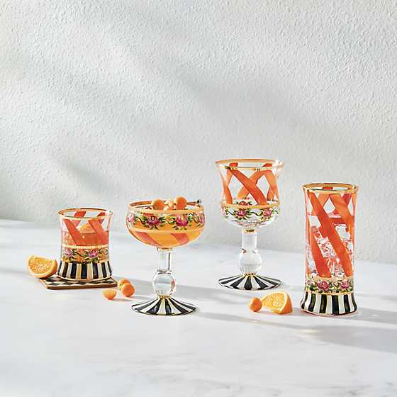 Maypole Apricot Tumbler Glass - Set of 2 image two