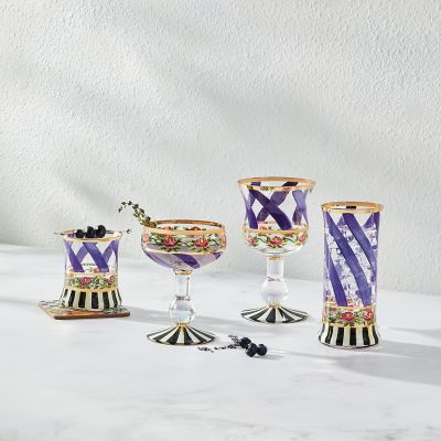 Maypole Lavender Tumbler Glass - Set of 2 image two