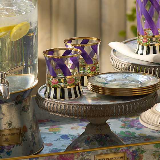 Maypole Lavender Tumbler Glass - Set of 2 image four