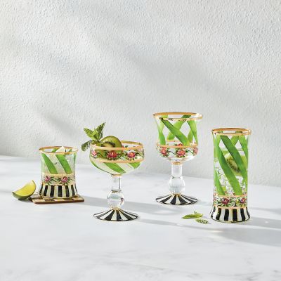 Maypole Leaf Tumbler Glass - Set of 2 image two