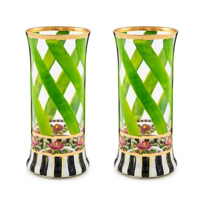 Maypole Leaf Highball Glass, Set of 2