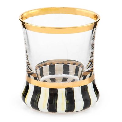 Courtly Stripe Shot Glass mackenzie-childs Panama 0