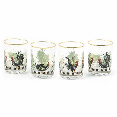 Henhouse Tumbler, Set of 4 mackenzie-childs Panama 0