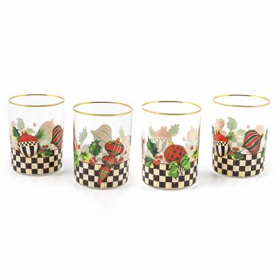 Deck the Halls Tumbler - Set of 4 mackenzie-childs Panama 0