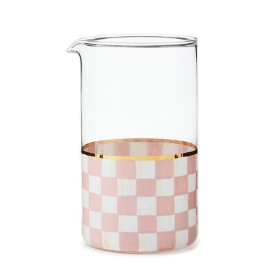 Rosy Check Mixing Glass mackenzie-childs Panama 0