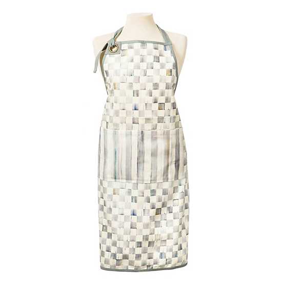 Sterling Check Bistro Apron image two