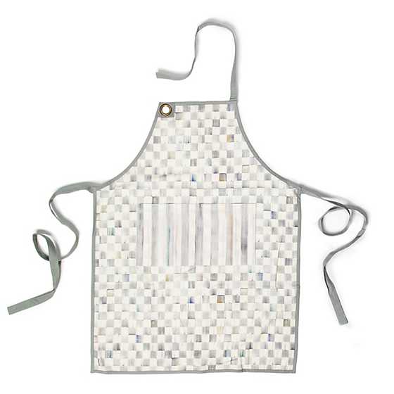 Sterling Check Bistro Apron image four