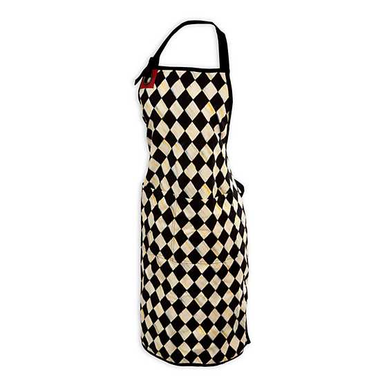 Courtly Harlequin Bistro Apron image one