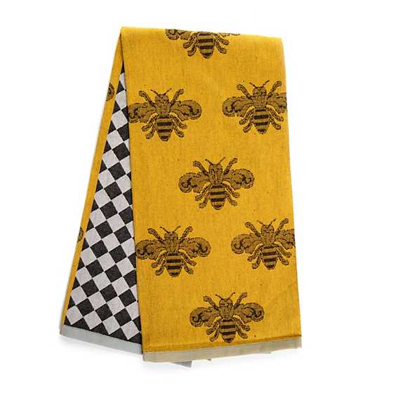 Queen Bee Woven Dish Towel image one