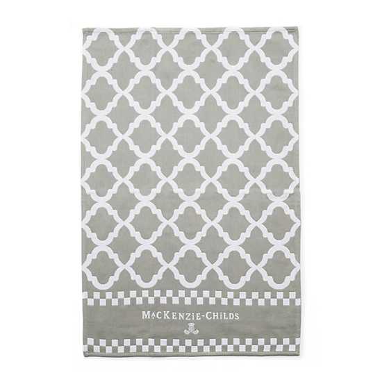 Zig Zag Dish Towels - Sterling - Set of 3 image four