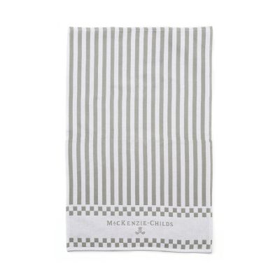 MacKenzie-Childs  Black & White Dot Dish Towels, Set of 3