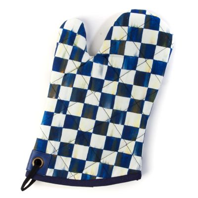 MacKenzie-Childs  Royal Check Bistro Oven Mitt