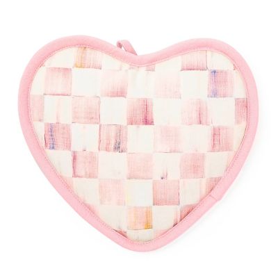 Rosy Check Heart Potholder mackenzie-childs Panama 0