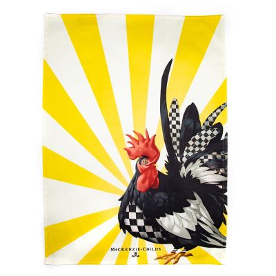 Sunrise Rooster Dish Towel mackenzie-childs Panama 0