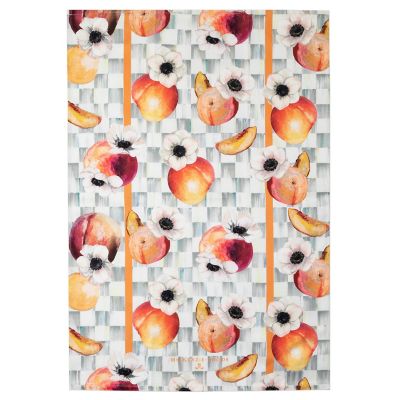 Peaches & Anemones Dish Towel mackenzie-childs Panama 0