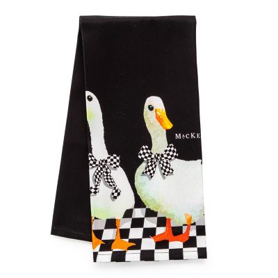 Gaggle of Geese Dish Towel mackenzie-childs Panama 0