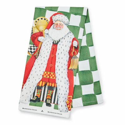 Westminster Santa Dish Towel mackenzie-childs Panama 0