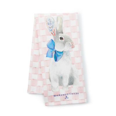 Tattoo Bunny Dish Towel mackenzie-childs Panama 0