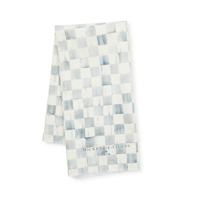 Sterling Check Dish Towel mackenzie-childs Panama 0