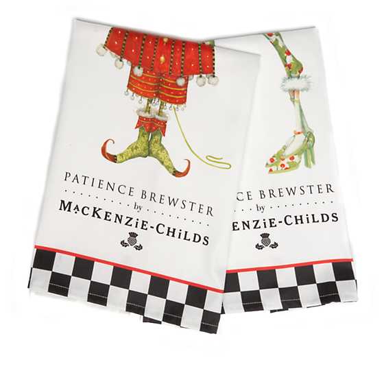 Patience Brewster Dash Away Dish Towels - Set of 2 image two