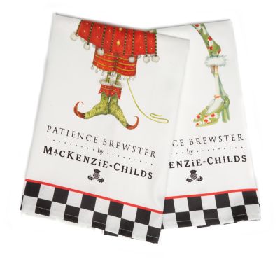 Patience Brewster Dash Away Dish Towels - Set of 2
