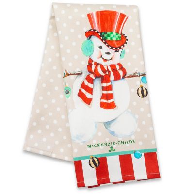 Christmas Kitchen Towel with Cute Snowman – Akasia