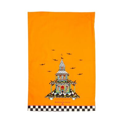 Patience Brewster Spooky House Dish Towel mackenzie-childs Panama 0