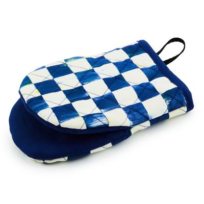 Royal Check Mini Oven Mitt mackenzie-childs Panama 0