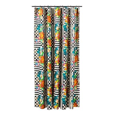 Courtly Flower Market Shower Curtain mackenzie-childs Panama 0