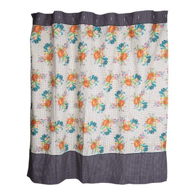 Flowers & Dots Shower Curtain mackenzie-childs Panama 0