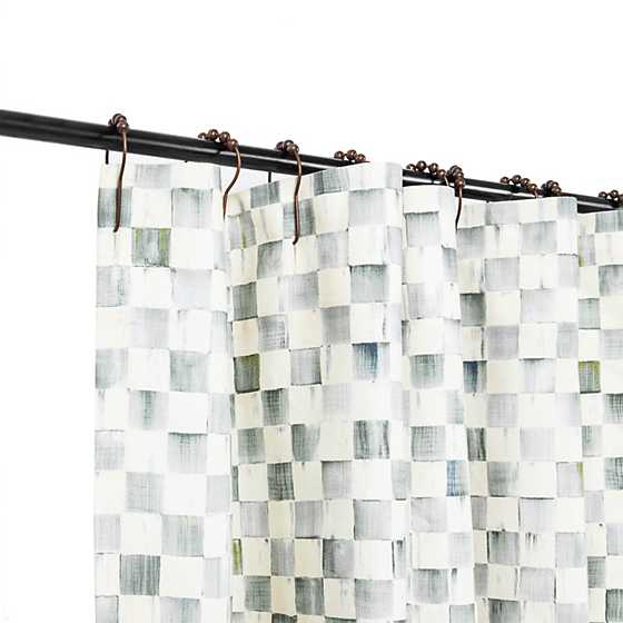 Sterling Check Shower Curtain image three
