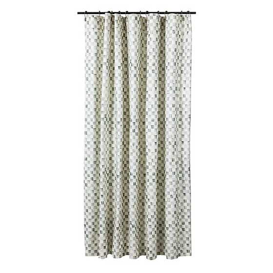 Sterling Check Shower Curtain