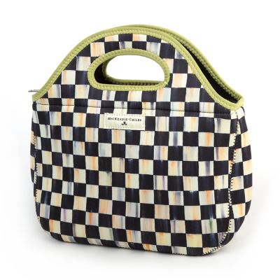 Personalized Checkered Print Lunch Box, Checker Lunch Bag, Back To Sch –  littlepaperies