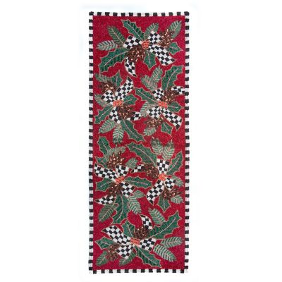 Holly Holiday Beaded Runner mackenzie-childs Panama 0