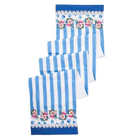 Wildflowers Table Runner - Blue image two