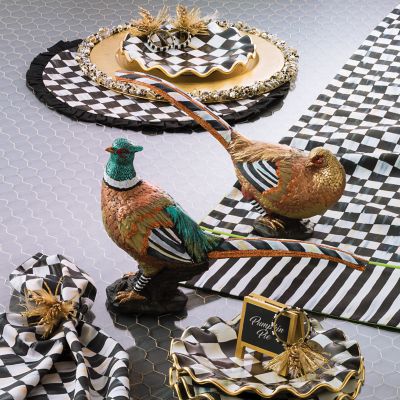 Courtly Check & Stripe Table Runner image five