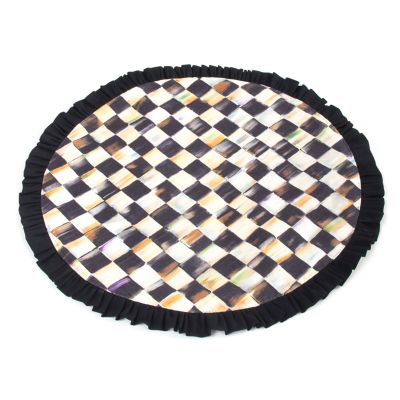 Courtly Check Round Placemat