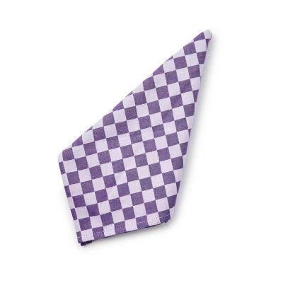 Plum Check Napkin, Set of 4 mackenzie-childs Panama 0