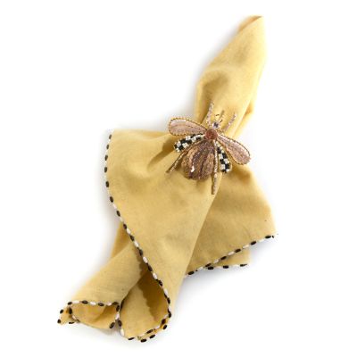 Bee napkin clearance rings