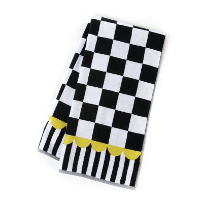 Checked Bath Towel